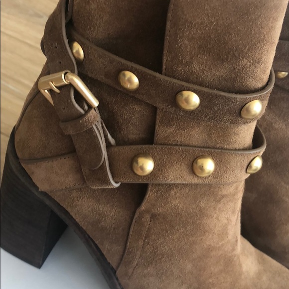 See By Chloe Janis Studded Boots Booties - Picture 3 of 5